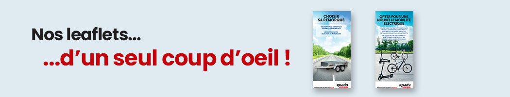 Nos leaflets d'un seul coup d'oeil !