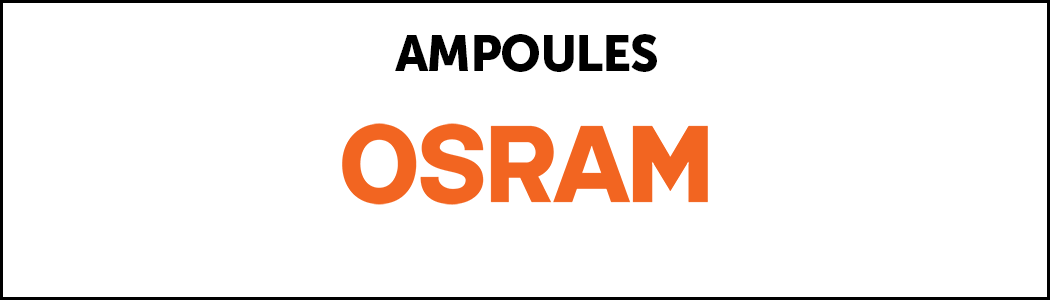 Pour voir et être vu - Ampoules OSRAM