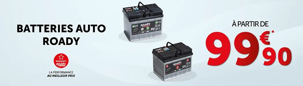 Batterie ROADY à partir de 99,90 €