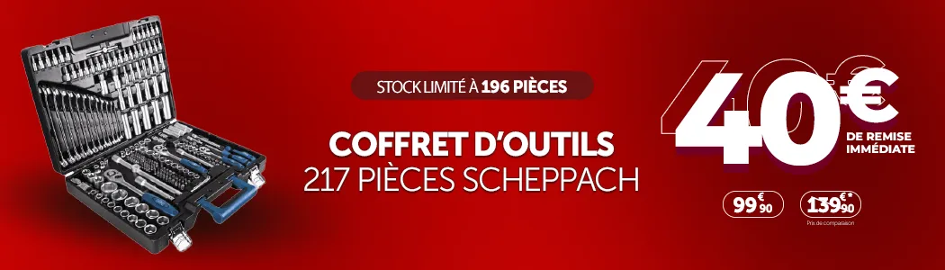 Coffret d'outils SCHEPPACH