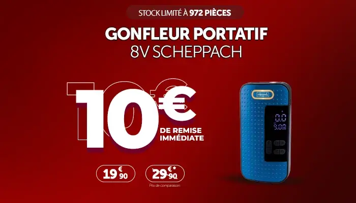 Gonfleur portatif SCHEPPACH