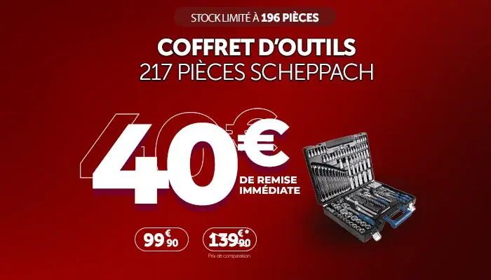 Coffret d'outils SCHEPPACH