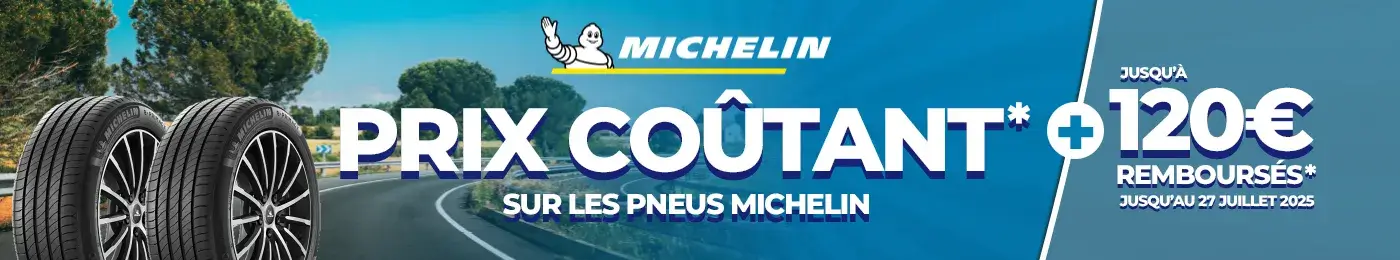 Prix coûtant pneus Michelin