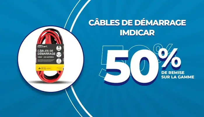 Câbles de démarrage Imdicar