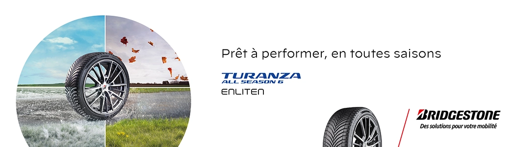 Pneus Bridgestone Turanza All Season 6 Pneus Bridgestone Turanza All Season 6