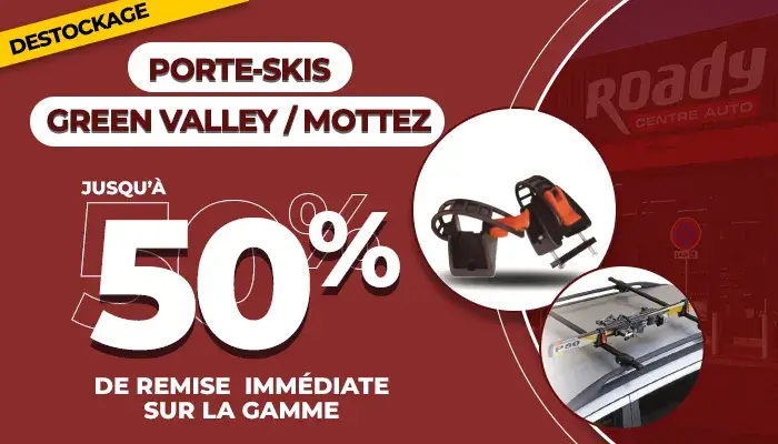Destockage porte-skis, jusqu'à 50% de remise immédiate sur la gamme Destockage porte-skis, jusqu'à 50% de remise immédiate sur la gamme