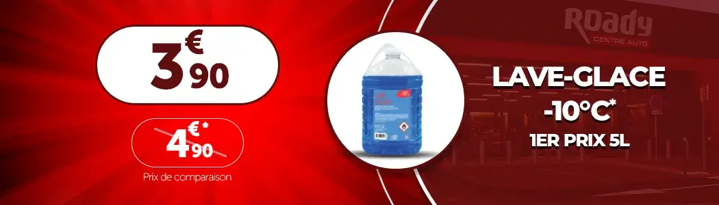 Lave glace -10°C 5L à 3,90€