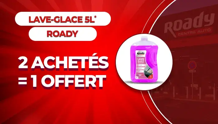 Lave glace 5L 2 achetés= 1 offert