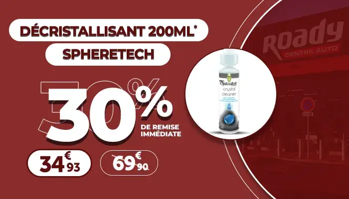 Décristallisant SPHERETECH 30% de remise immédiate