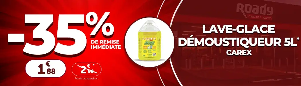 Lave-glace démoustiqueur 5L CAREX - 35% de remise immédiate