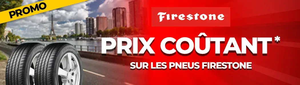 Prix coûtant sur les pneus FIRESTONE