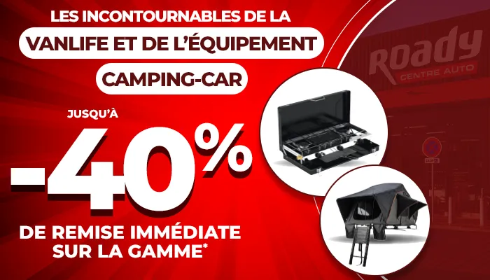 Incontournables de la Vanlife et de l'équipement camping-car - Jusqu'à 40% de remise