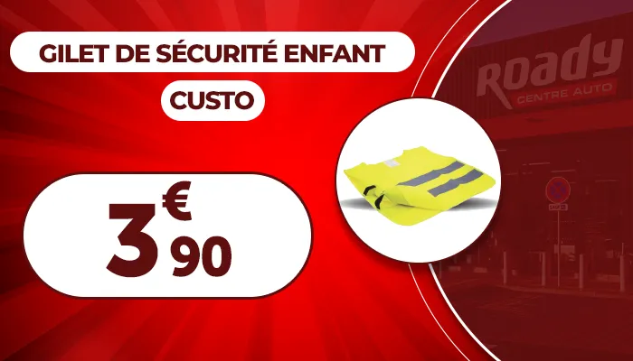 Gilet de sécurité enfant CUSTO
