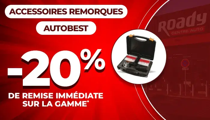 Accessoires remorques AUTOBEST - 20% de remise immédiate