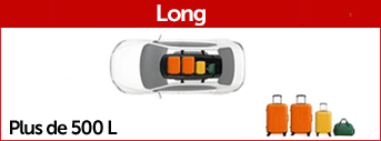 Coffre de toit long