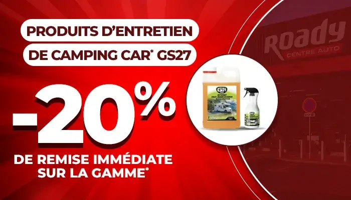 Produits d'entretien camping car GS27