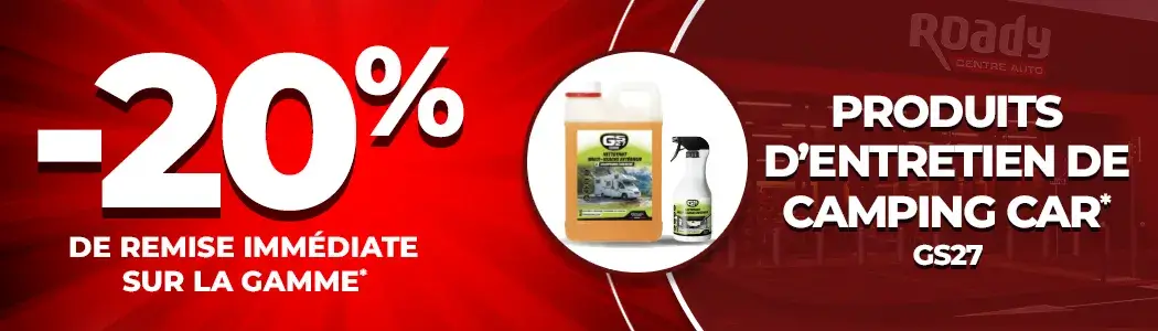 Produits d'entretien de camping car GS27