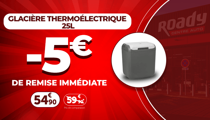 Glacière thermoélectrique 25L
