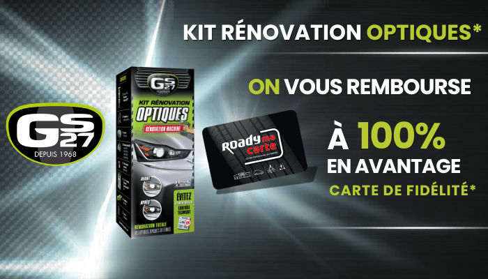 kit rénovation optique GS27 kit rénovation optique GS27
