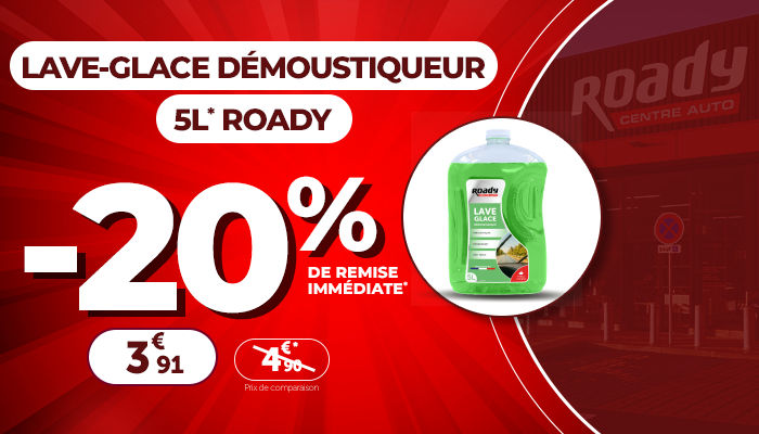20% de remise immédiate lave-glace démoustiqueur 20% de remise immédiate lave-glace démoustiqueur