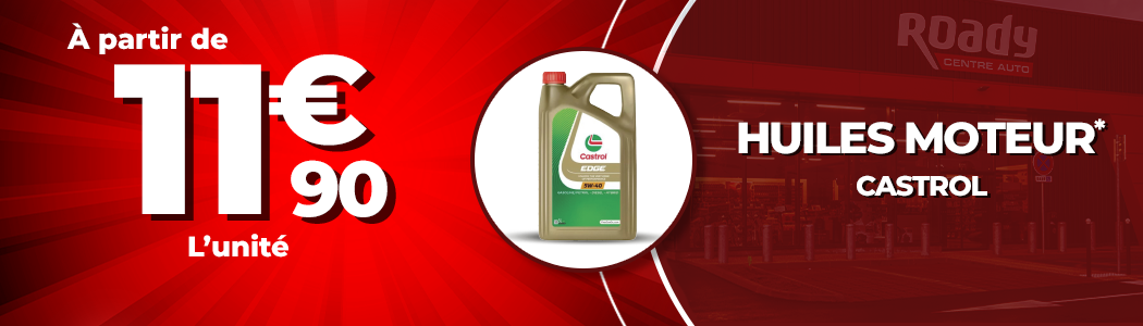 Offre huiles moteur CASTROL Offre huiles moteur CASTROL
