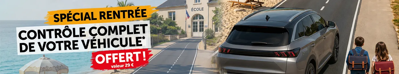 Contrôle complet véhicule spéciale rentrée