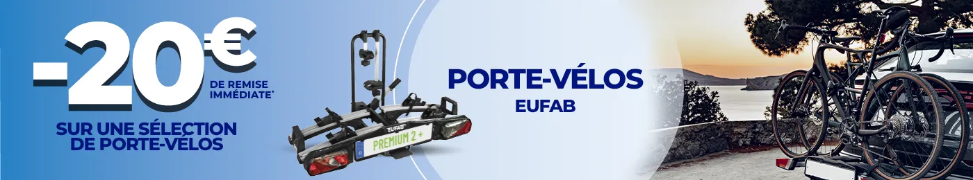 Promotion sur une sélection de portes vélos EUFAB