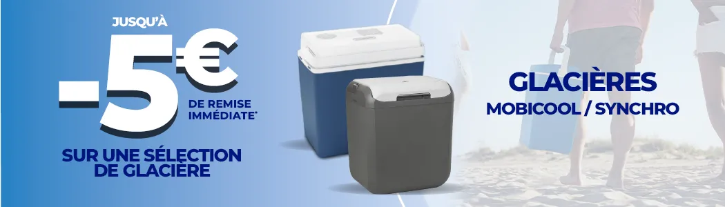 -5€ de remise immédiate sur une sélection de glacière -5€ de remise immédiate sur une sélection de glacière