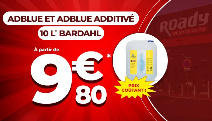 Prix coûtant sur l'Adblue et l'Adblue additivé 10L BARDAHL