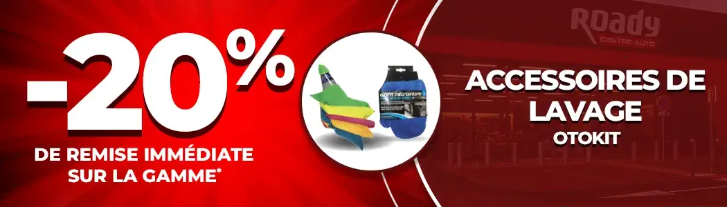 Accessoires de lavage - 20% de remise immédiate