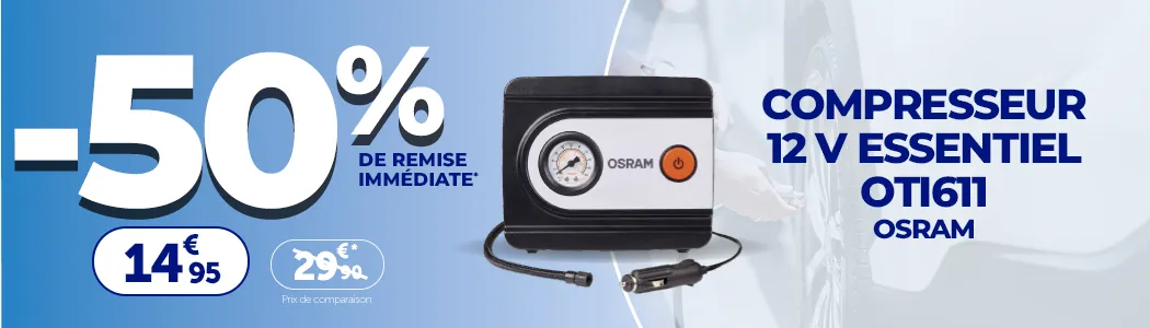 -50% de remise immédiate sur le compresseur OTI6111 -50% de remise immédiate sur le compresseur OTI6111