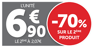 2ème lave-glace Roady a -70 pct
