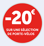 20€ de réduction sur une sélection de porte-vélos EUFAB