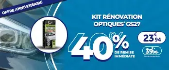 Kit rénovation optiques GS27