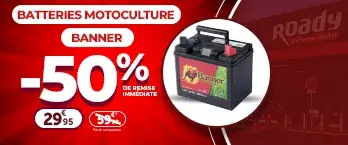 Batteries motoculture BANNER