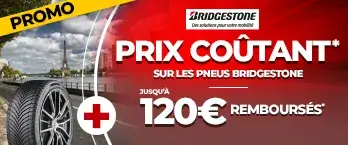 Prix coûtant et ODR 120 BRIDGESTONE