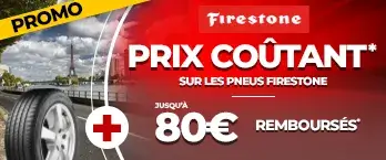 OP05 2026 - Prix coûtant sur les pneus Firestone
