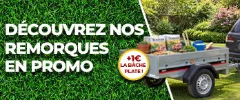 Remorques en promotions