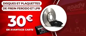 Disques et plaquettes de frein