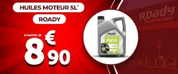 Huiles moteur Roady 5L