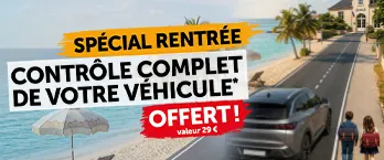 Contrôle complet véhicule spéciale rentrée