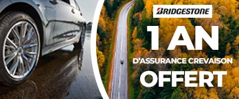 Permanent - Assurance crevaison pneus BRIDGESTONE