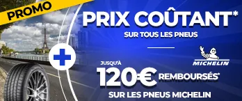 Prix coûtant toutes marques et offre Michelin