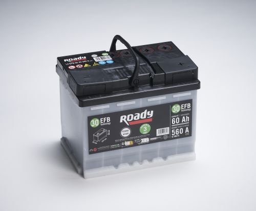 Batterie Start & Stop ROADY EFB N30 60AH 560A - Roady