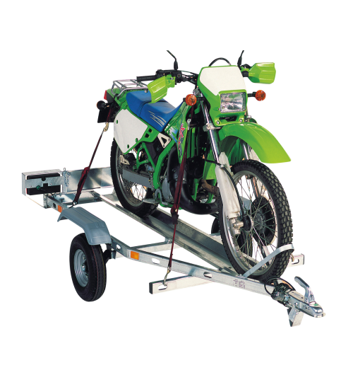 Rail moto pour remorque porte-moto - Accessoire Remorque