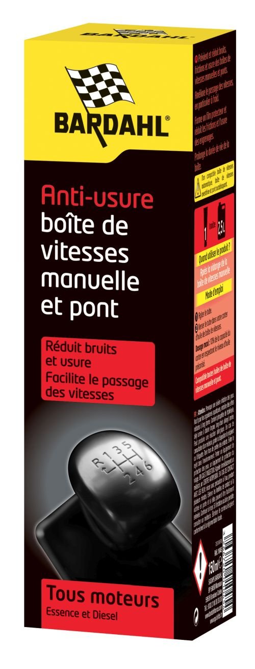 Additif anti-usure Boîte à vitesse manuelle BARDAHL 1045B disponible en  Tunisie
