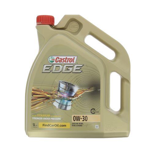 Castrol Edge 0W-30 Motoröl – 3x1 Liter Mit Flaschenschrauber & Schlüsselanhänger
