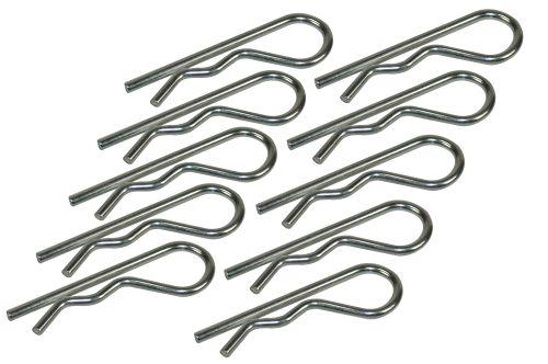 Lot de 10 goupilles beta diamètre 3 mm Lot de 10 goupilles beta diamètre 3 mm