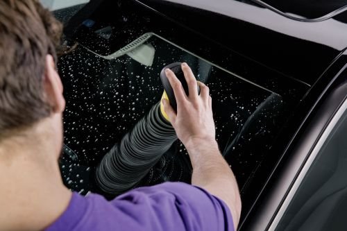 Housses de rechange ou bonnettes Microfibre pour nettoyeur vitre