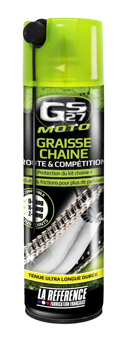 Graisse chaîne GS27 MOTO route et compétition 250 ml - Roady